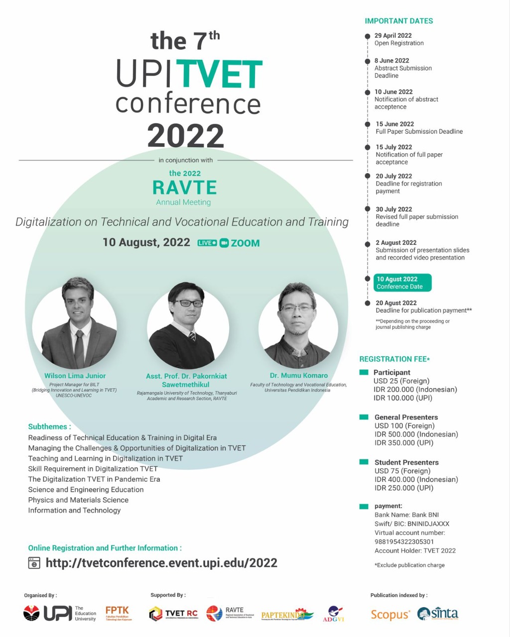 The 7th UPITVET Conference 2022 RAVTE